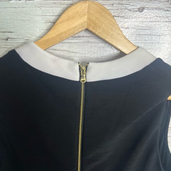 Guess size 8 dress bodycon black white - Picture 5 of 7